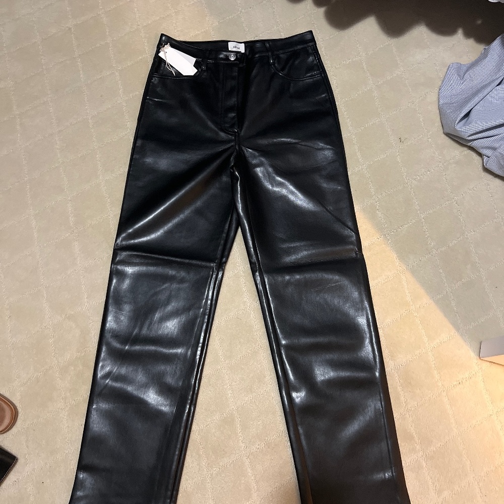 Aritzia Wilfred Melina faux leather pant